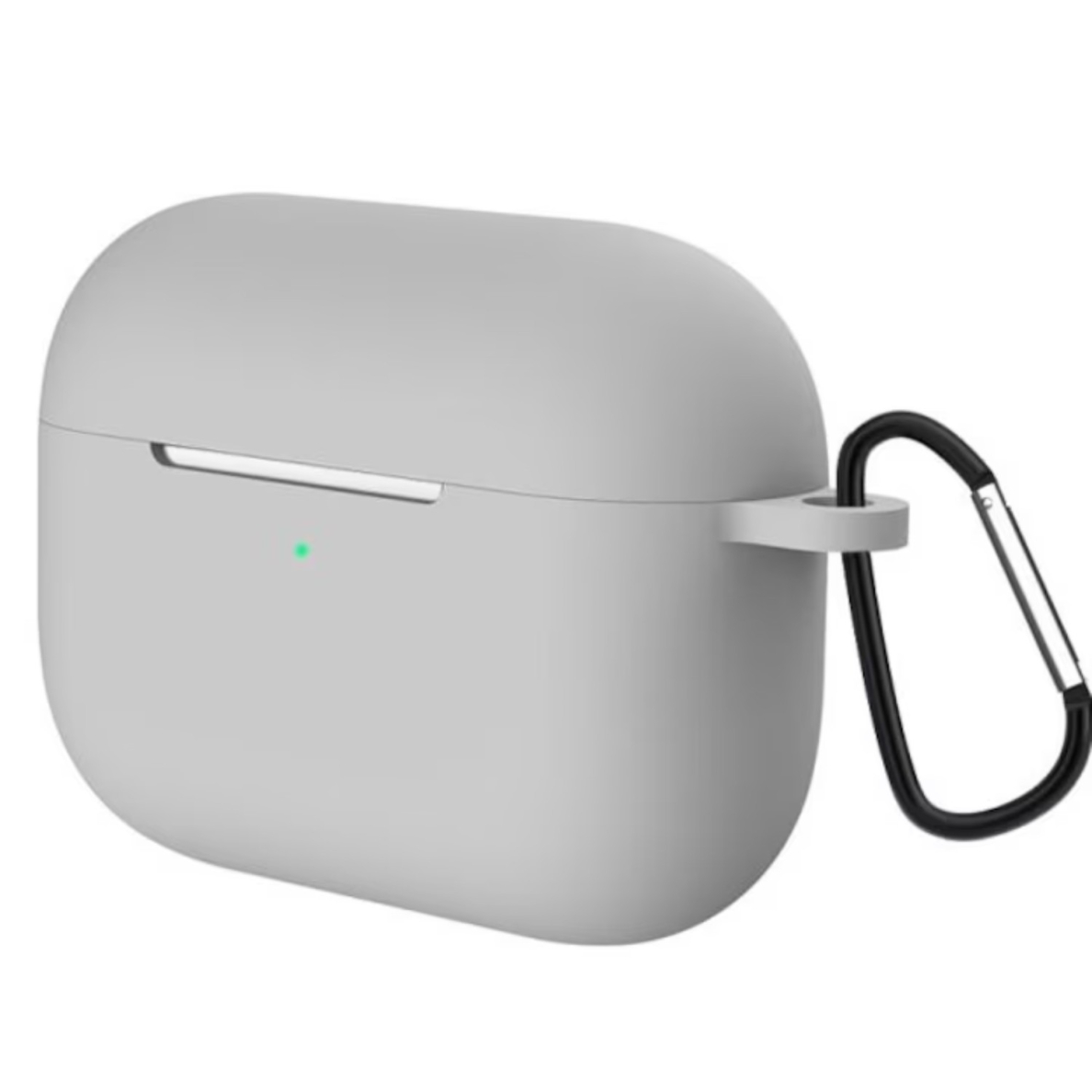 Pilkas dėklas Airpods PRO Naked Silicone Devia 1