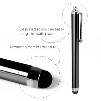 Pieštukas jutikliniams ekranams black TRACY 1 Pieštukas jutikliniams ekranams black TRACY 1