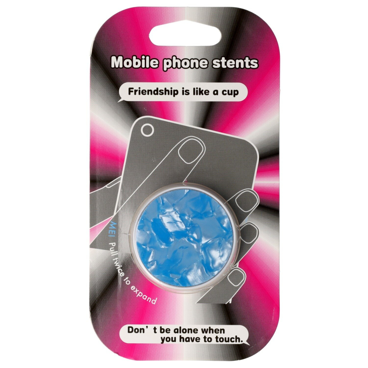 Pop laikiklis Marble mėlynas 1