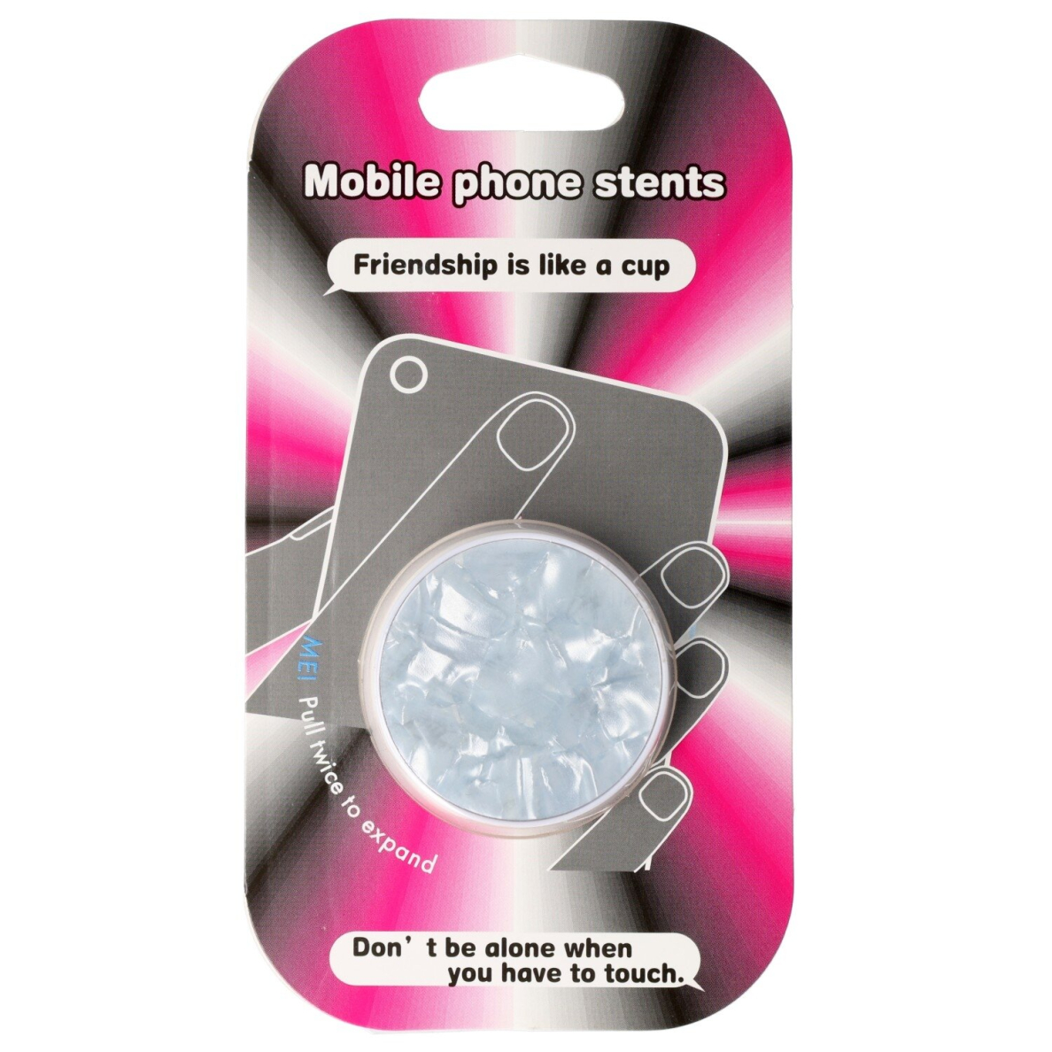 Pop laikiklis Marble sidabro spalvos 1