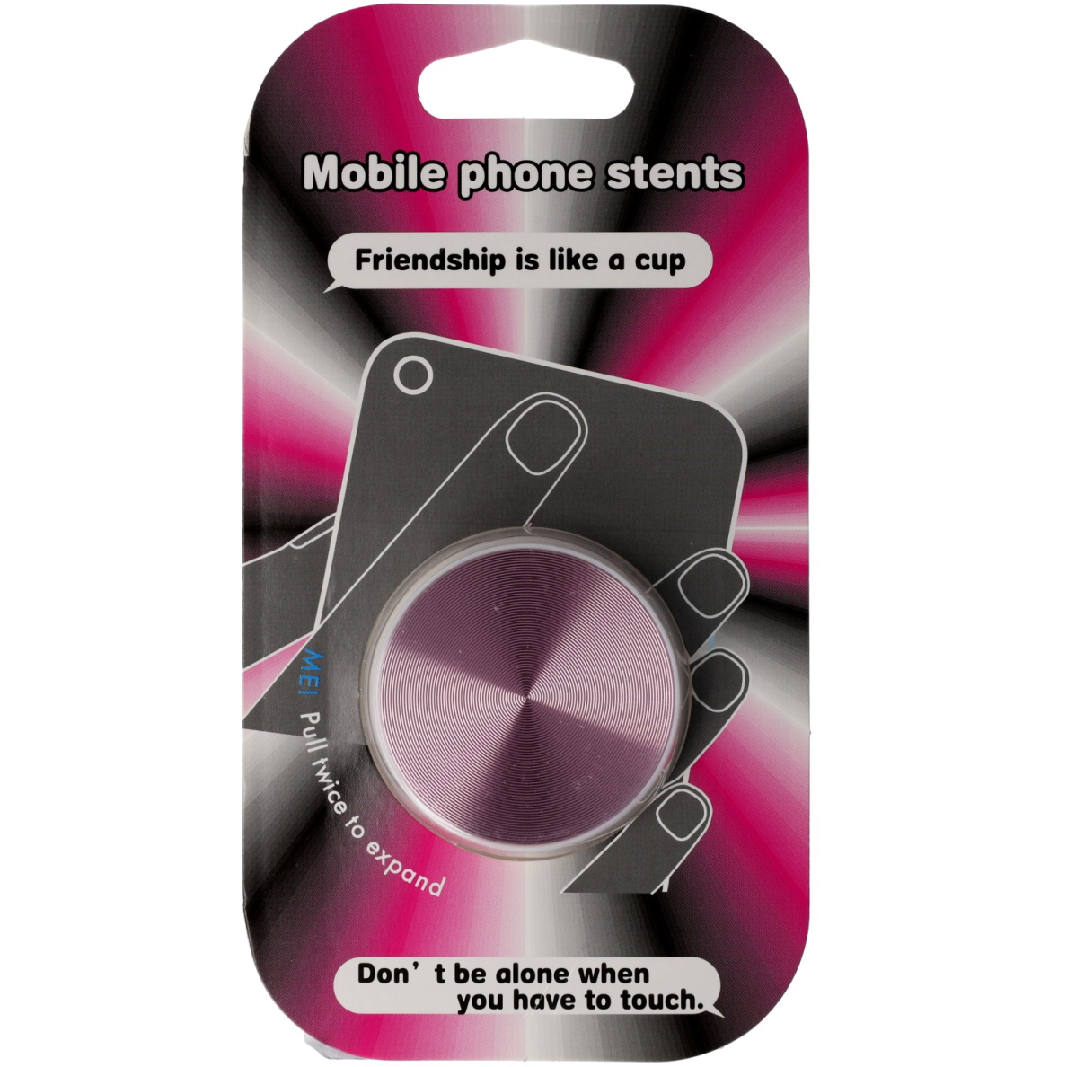 Pop laikiklis metal rose 3