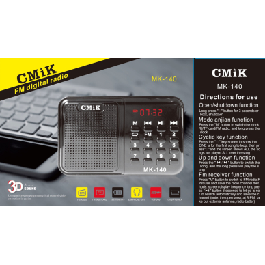 Radijo imtuvas MK-140 1 Radijo imtuvas MK-140 1