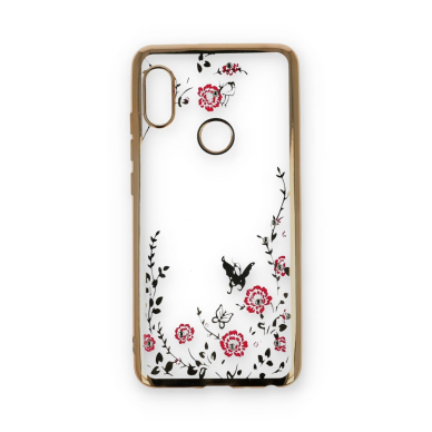REDMI NOTE5 PRO aukso spalvos Perfect FLOWERS nugarėlė