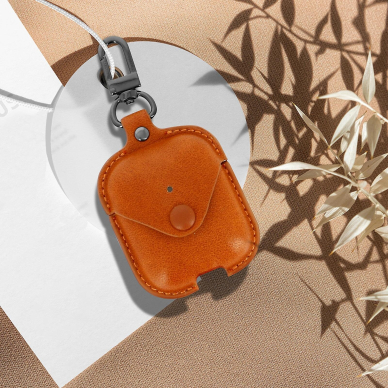 Rudas dėklas Airpods Cowboy Devia 2