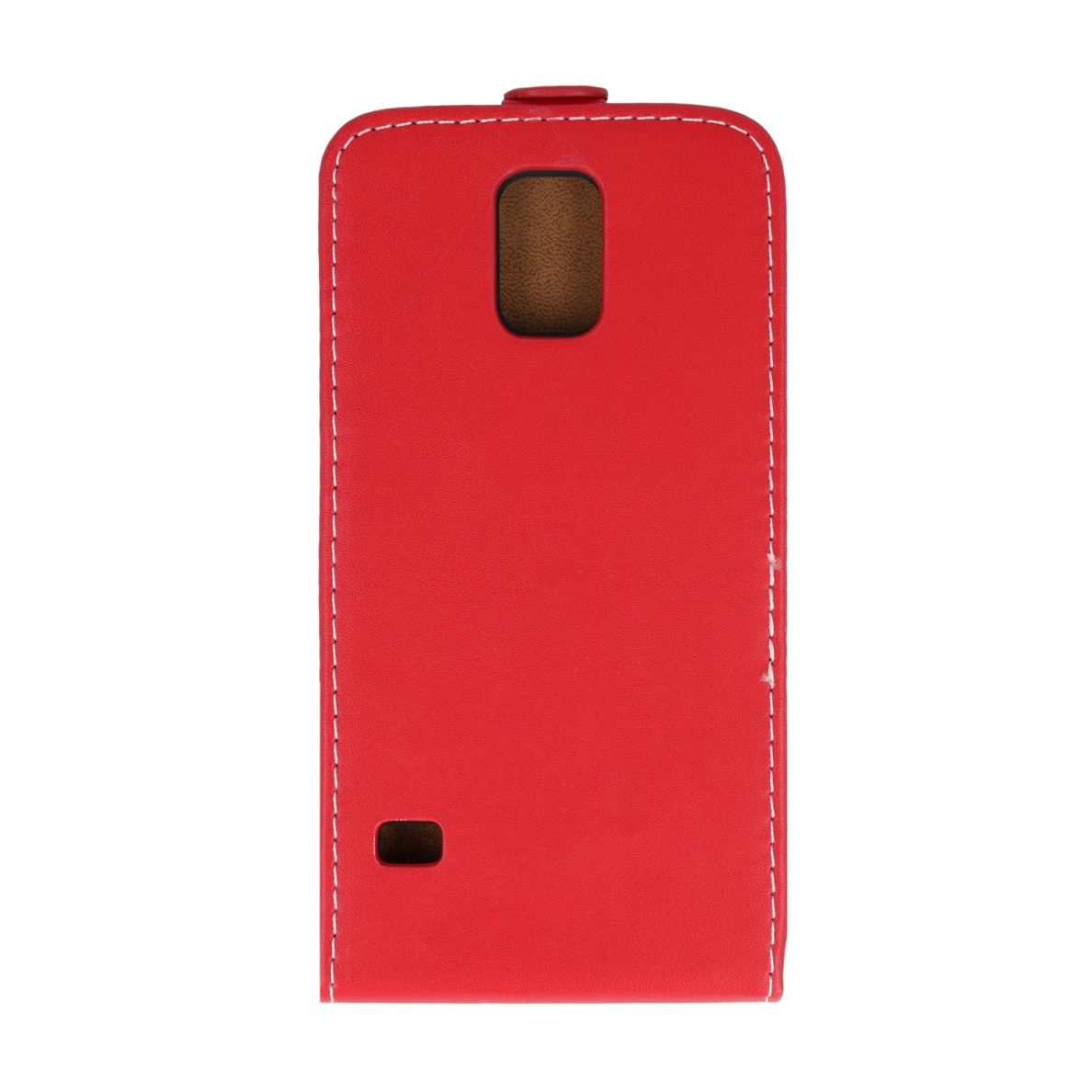 S5 I9600/G900 raudonas flexi dėklas 1