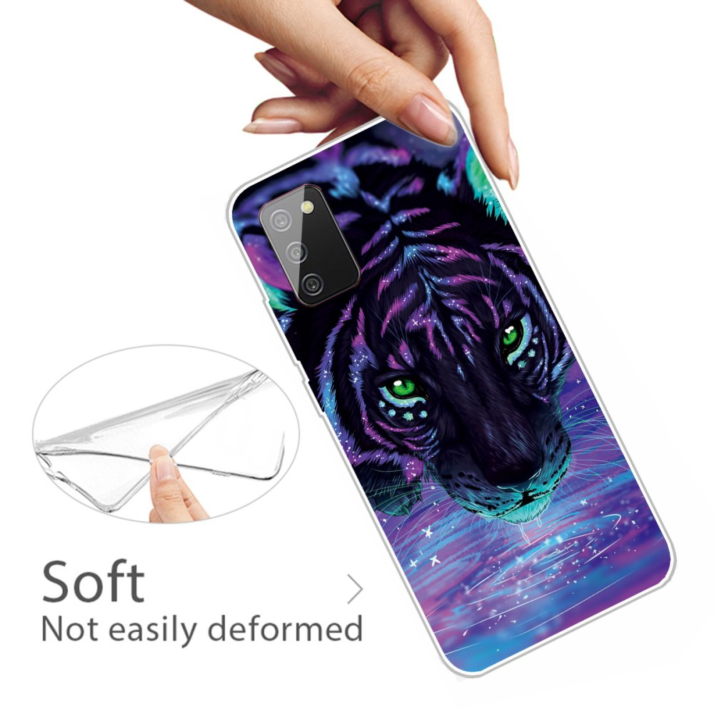 Samsung A02s/A03s Tracy fashion nugarėlė Colorful Tiger 1