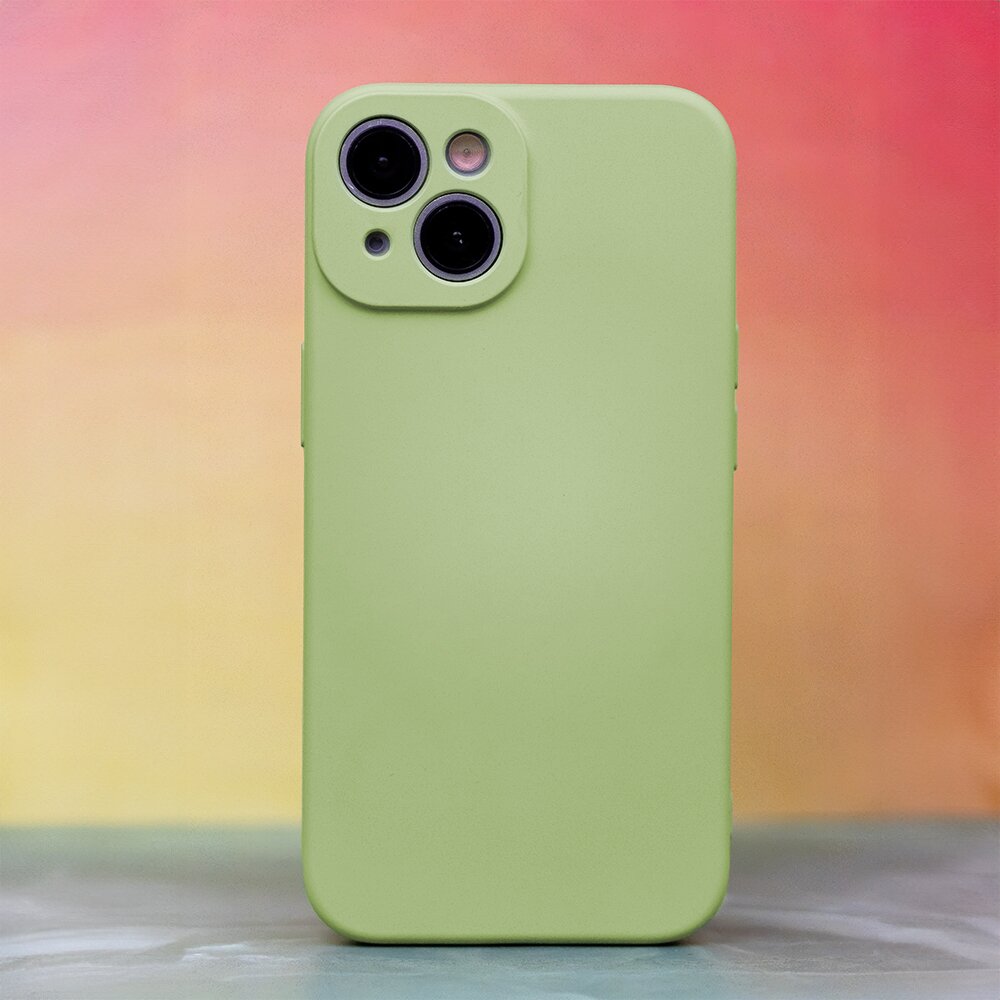 Samsung A05s light green SILICONE LITE nugarėlė 7