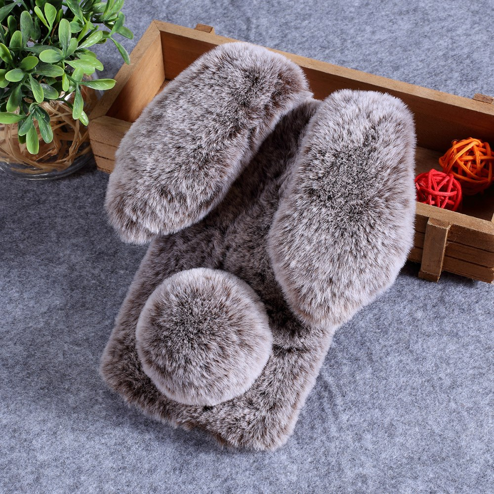 Samsung A10/M10 ruda nugarėlė Fluffy rabbit 1