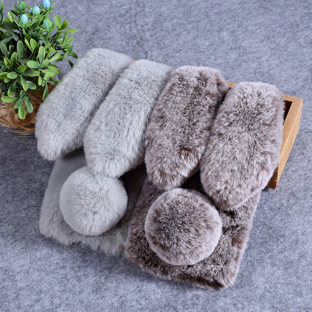 Samsung A10/M10 ruda nugarėlė Fluffy rabbit 5