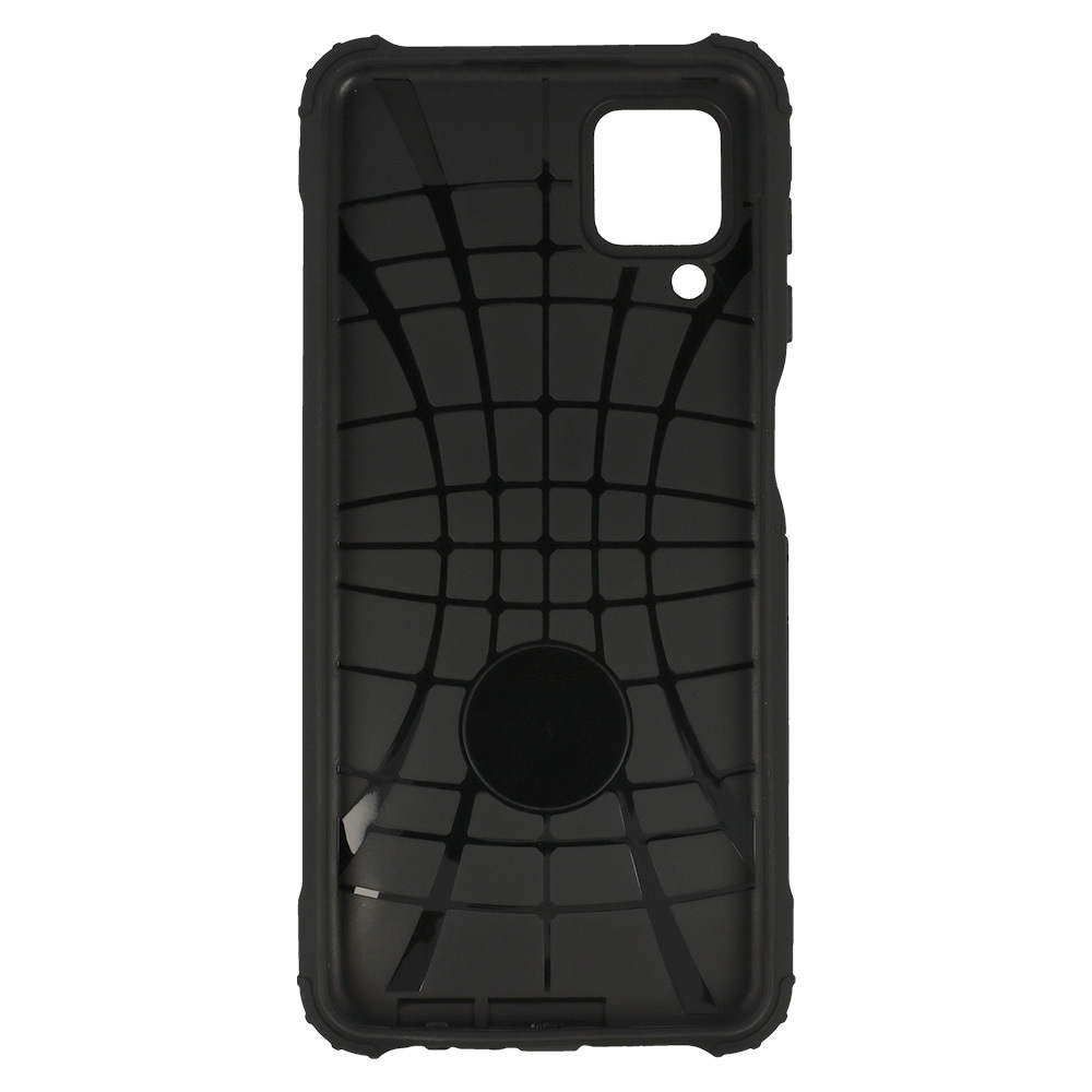 Samsung A12 juoda ARMOR nugarėlė 2