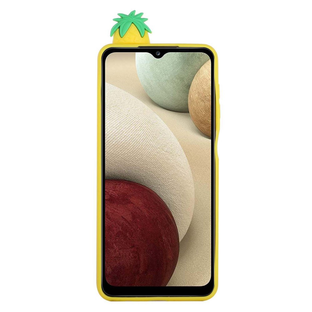 Samsung A12 Tracy 4D nugarėlė Pineapple 1