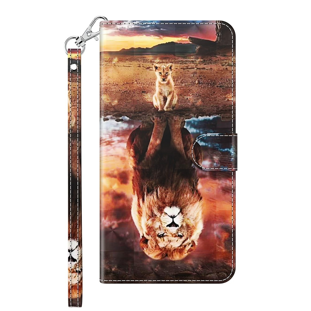 Samsung A12 Tracy Fashion 3D dėklas Two Lions 3