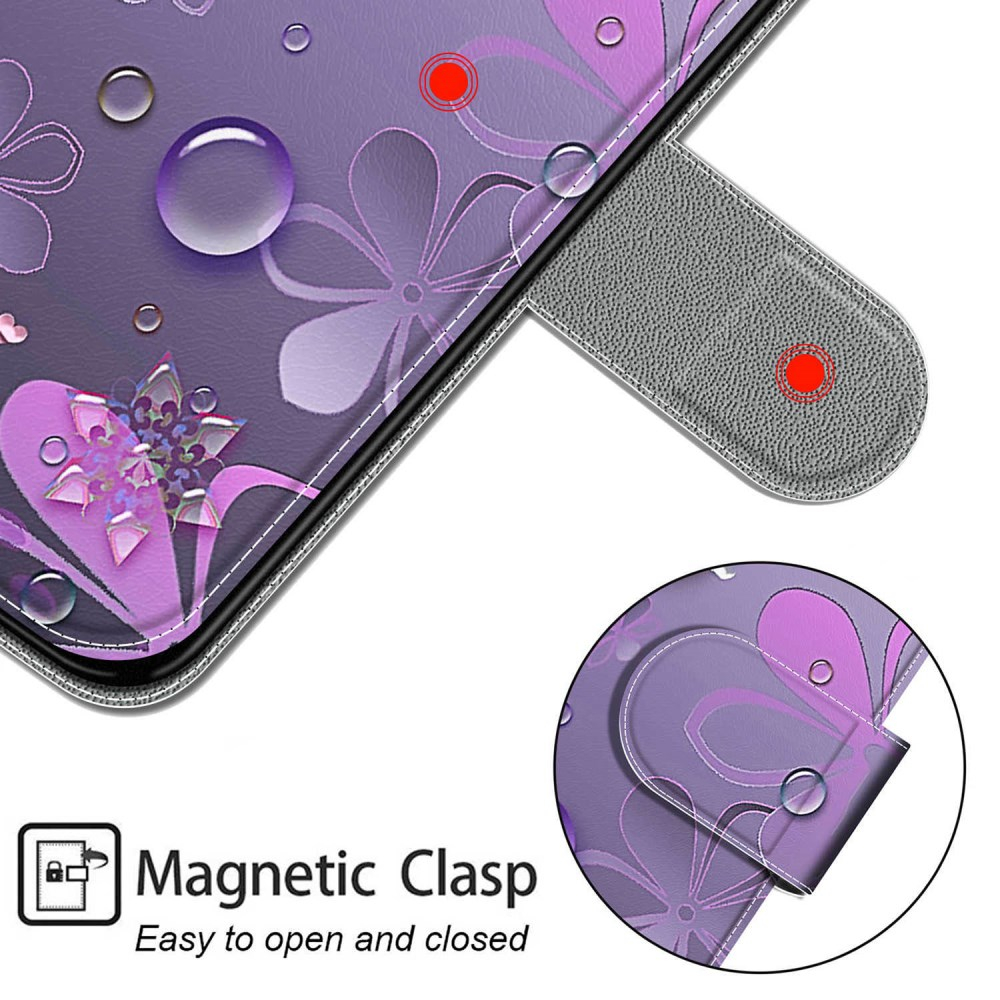 Samsung A12 Tracy fashion dėklas Flower and Waterdrop 8