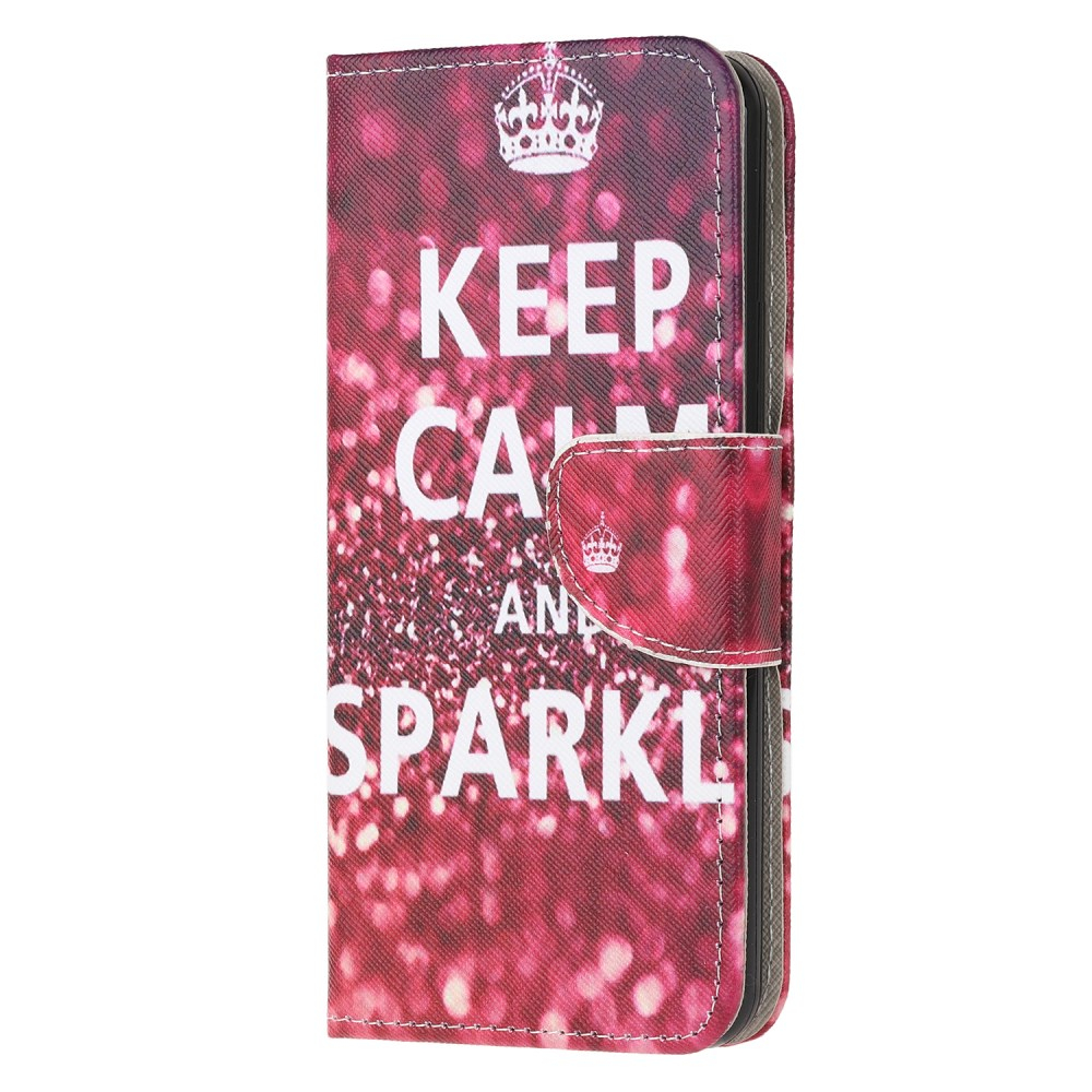 Samsung A12 Tracy fashion dėklas ,,Keep Calm and Sparkle" 1
