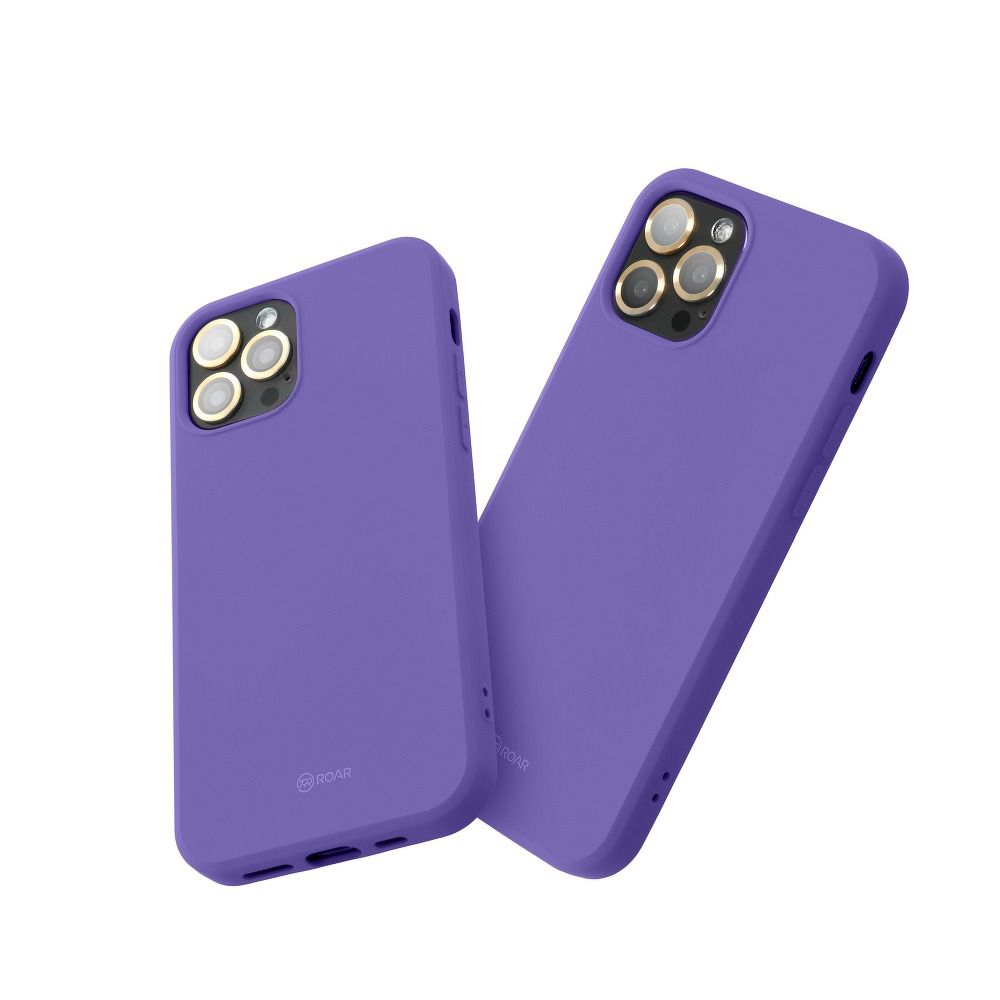 Samsung A12 violetinė ALL DAY ROAR nugarėlė 2