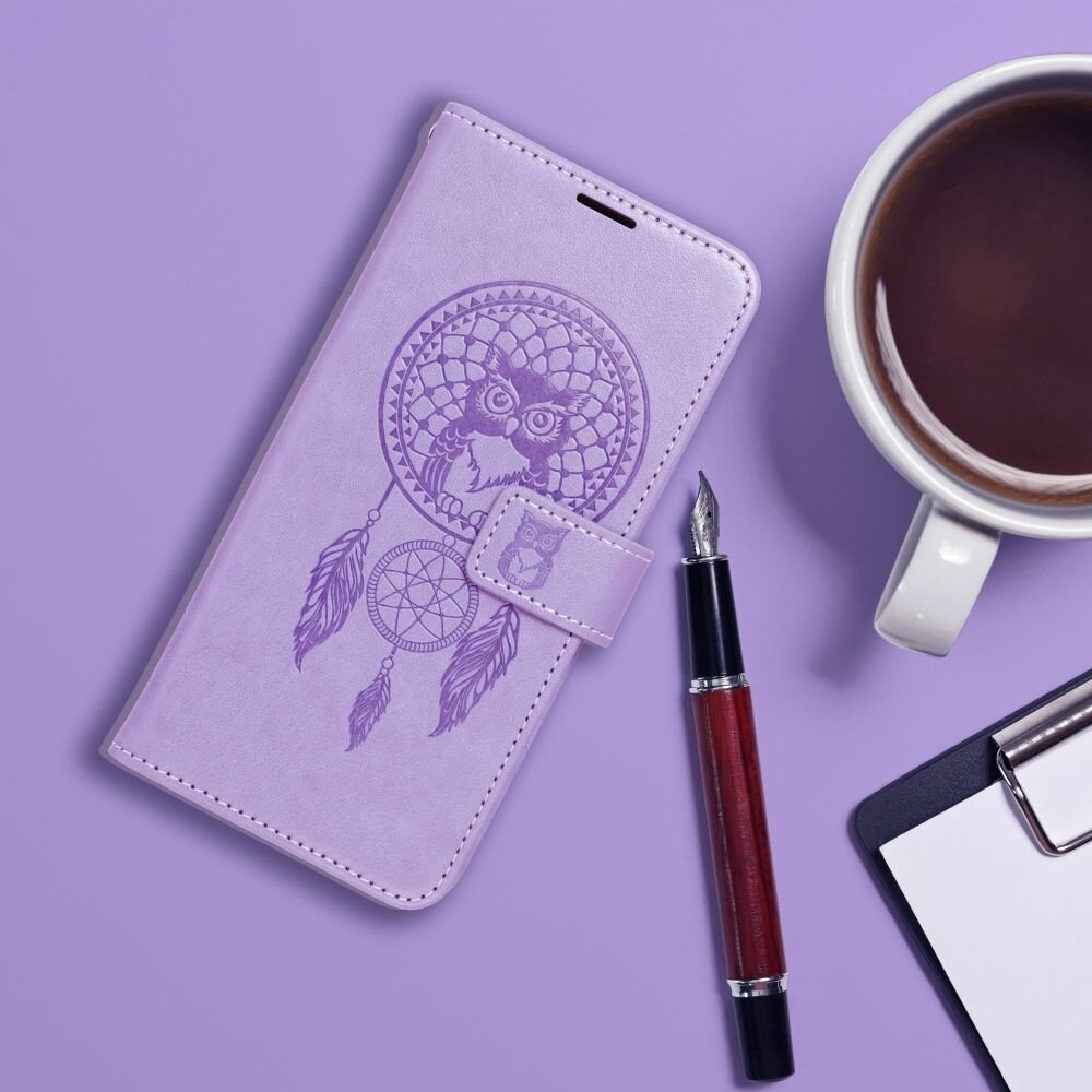 Samsung A13 / A04s MEZZO purple Dreamcatcher dėklas 4
