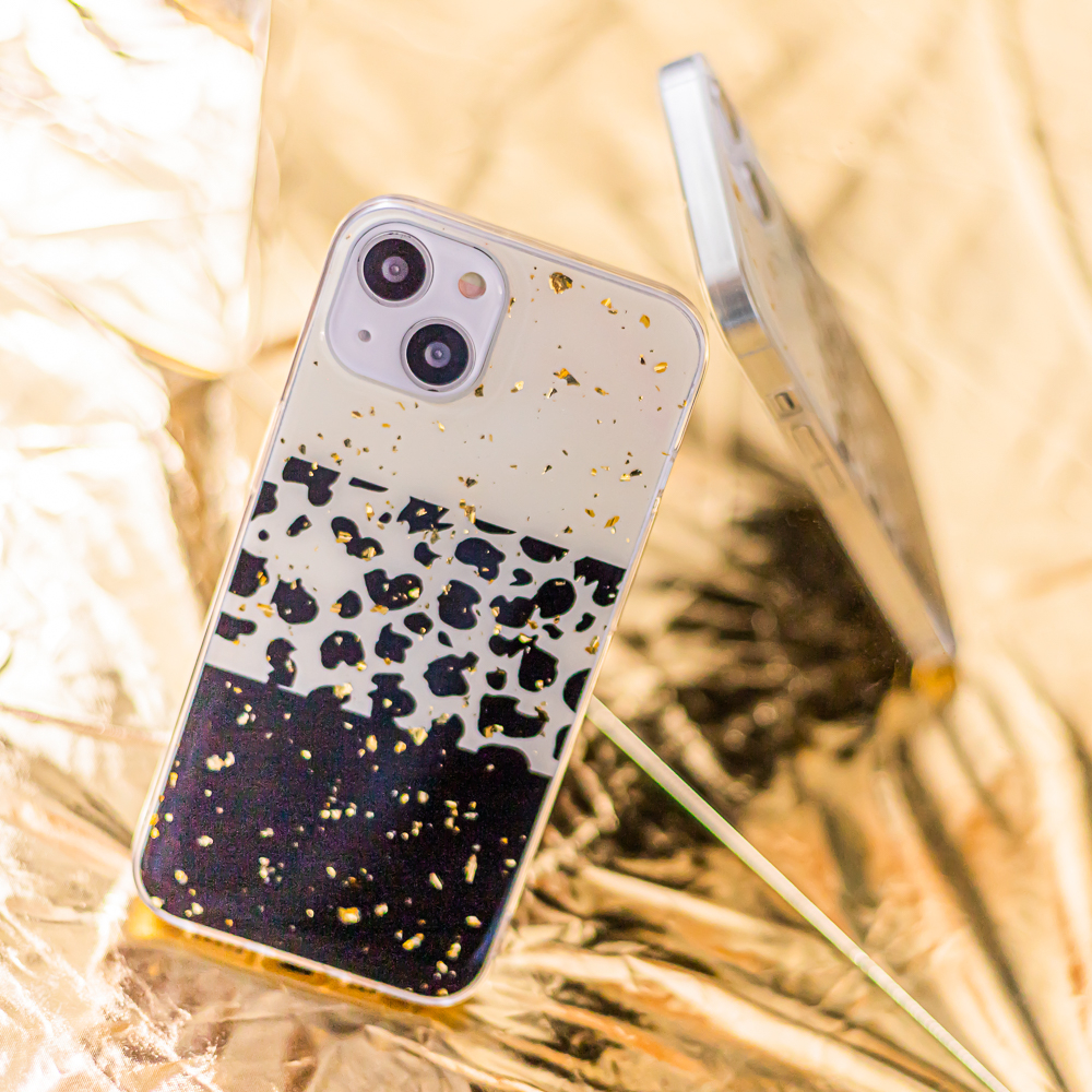 Samsung A13/A04s Gold Glam Leopard print 2 nugarėlė 2