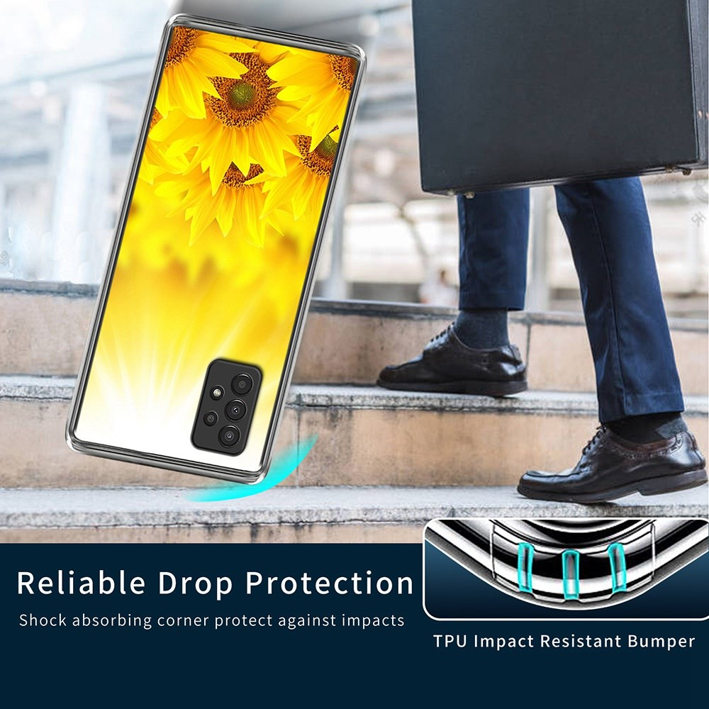 Samsung A13/A04s Tracy nugarėlė White Sunflower Style E 2