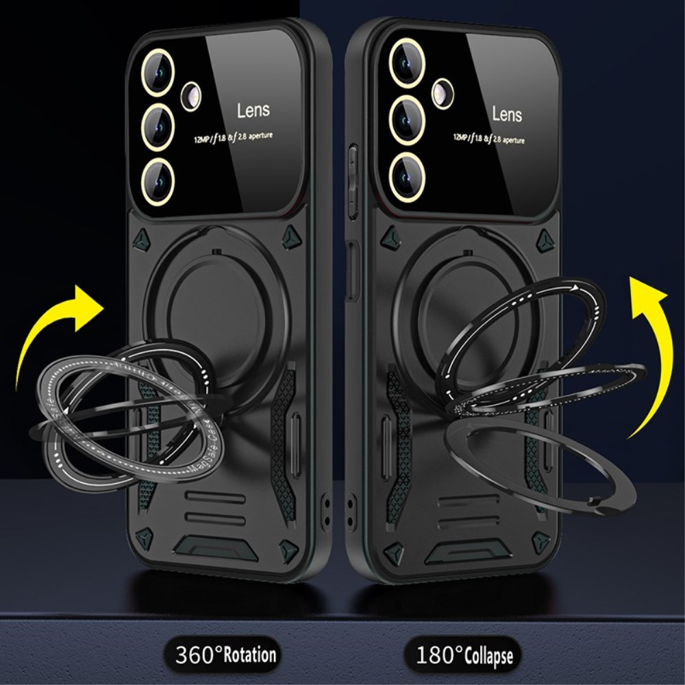 Samsung A14 5G black Magsafe KICKSTAND nugarėlė 1