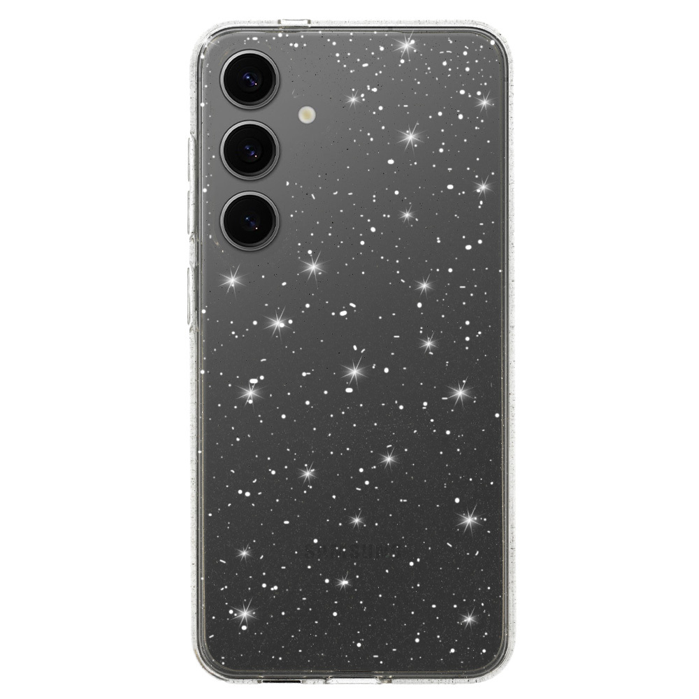 Samsung A14 5G clear Crystal Glitter nugarėlė 1