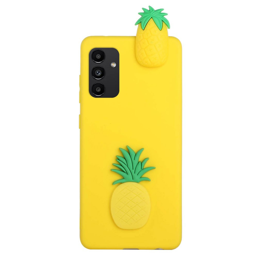 Samsung A14 5G geltona nugarėlė Pineapple 4D 1
