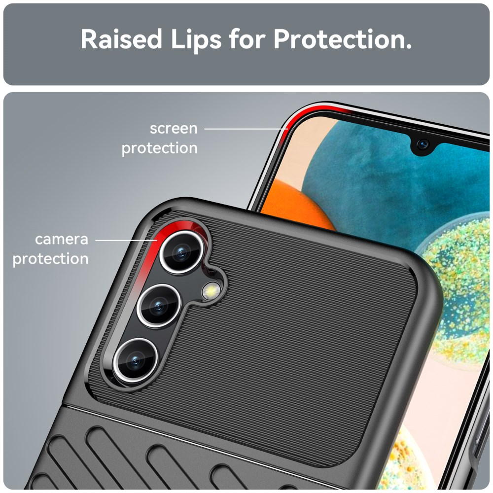 Samsung A14 5G juoda THUNDER nugarėlė 5