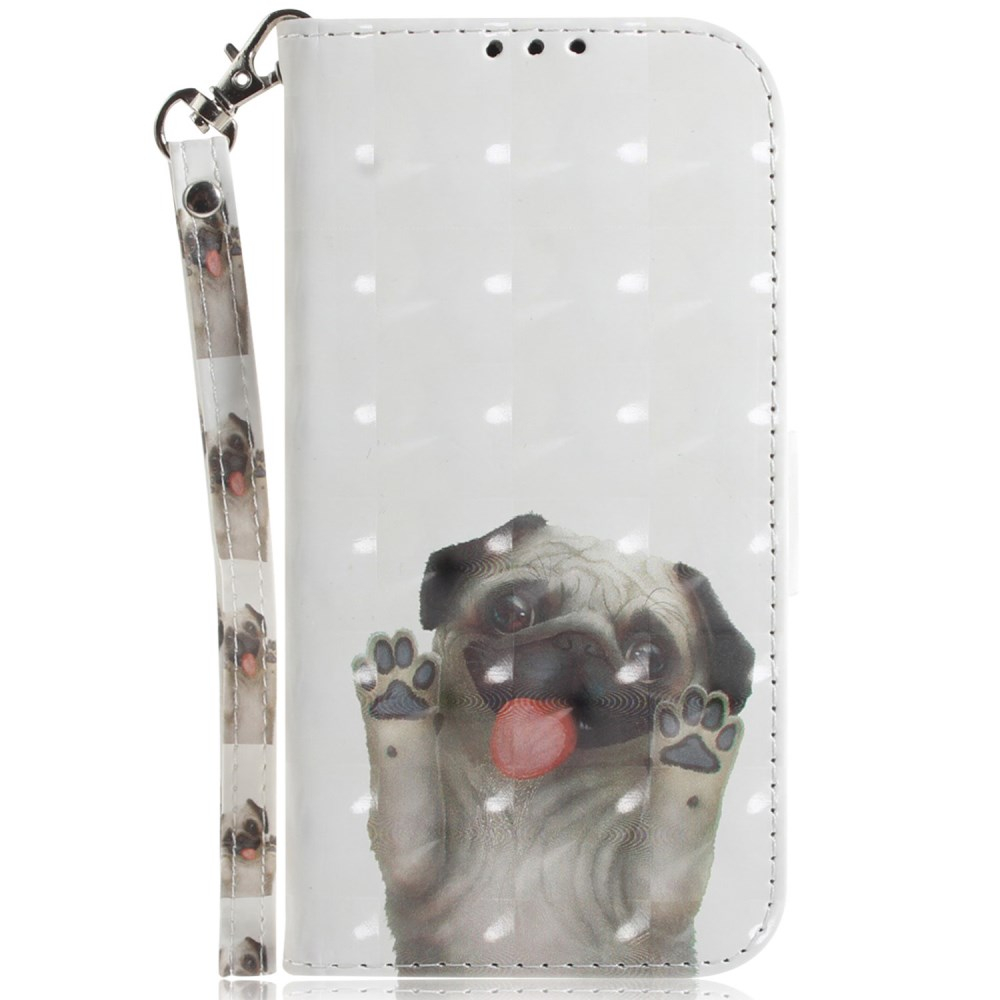 Samsung A14 5G Tracy fashion 3D dėklas Pug 5