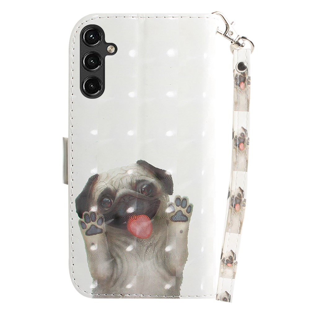 Samsung A14 5G Tracy fashion 3D dėklas Pug 6