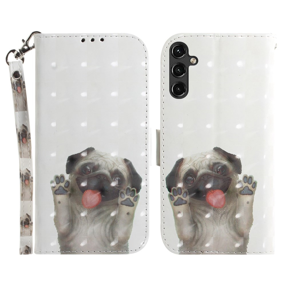 Samsung A14 5G Tracy fashion 3D dėklas Pug