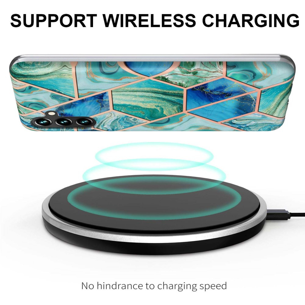 Samsung A14 5G Tracy nugarėlė MILKY WAY MARBLE Geometric marble Green 2