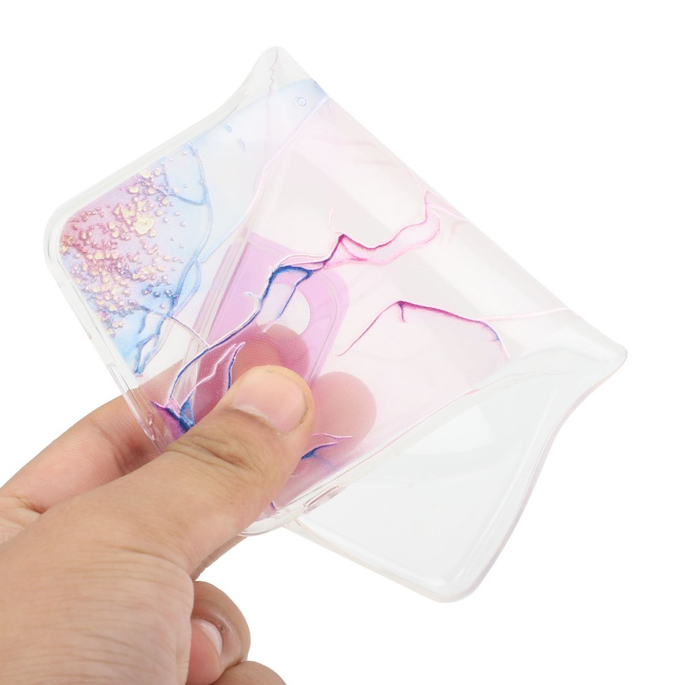 Samsung A14 5G Tracy nugarėlė LASER MARBLE Purple/Blue 1