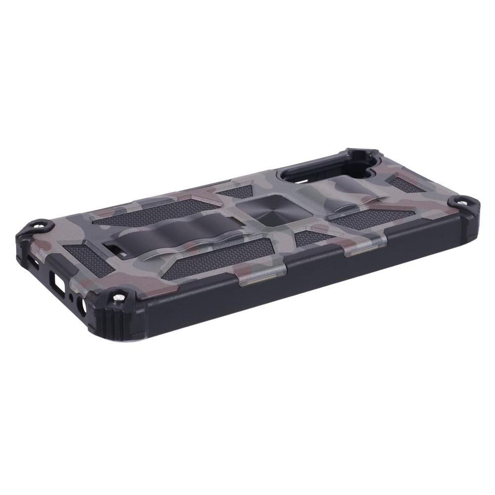 Samsung A15 5G green camouflage ARMOR METAL nugarėlė 3