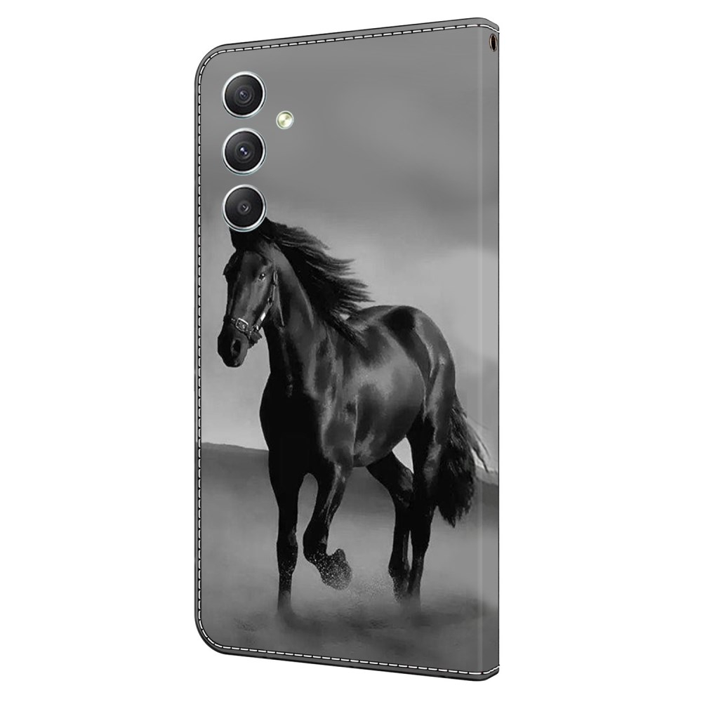 Samsung A15 5G Tracy fashion dėklas Black Horse 6