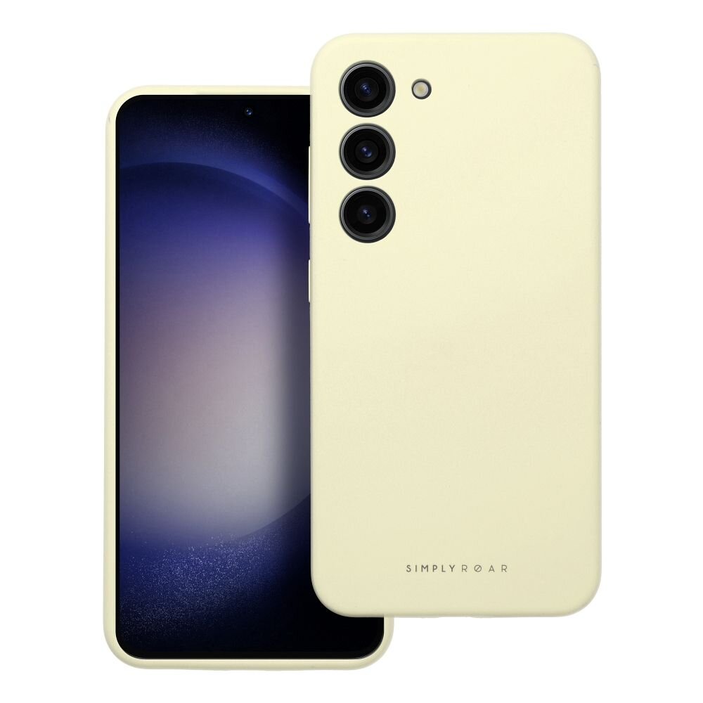 Samsung A16 / A16 5G Light yellow ROAR CLOUDSKIN nugarėlė 2