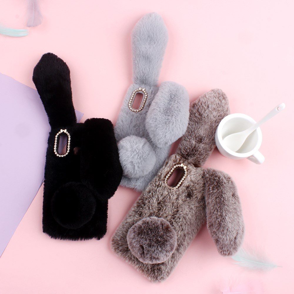 Samsung A20e ruda nugarėlė Fluffy Rabbit 4