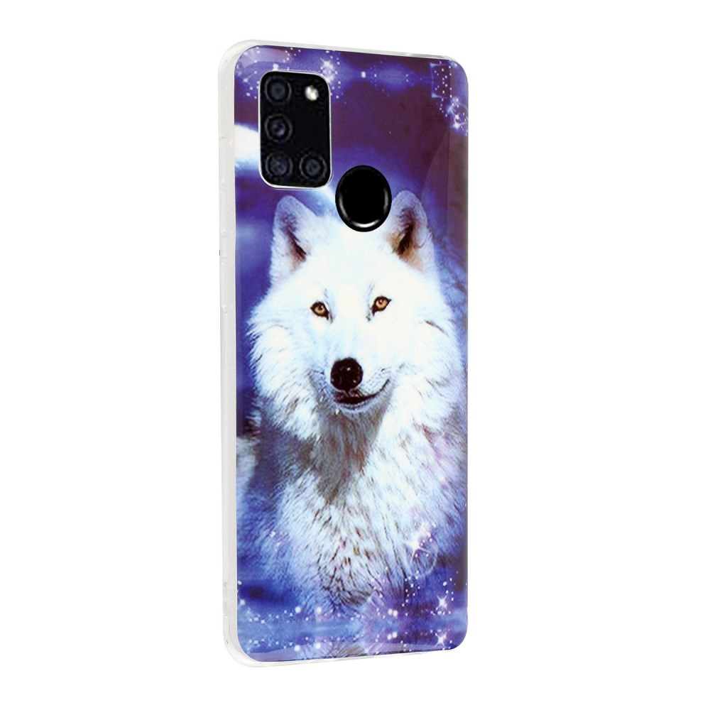 Samsung A21S Tracy šviečianti tamsoje nugarėlė White Wolf 4