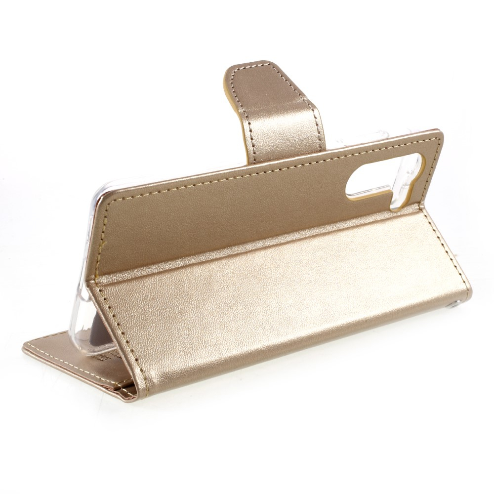 Samsung A22 5G aukso spalvos MERCURY BRAVO dėklas 7