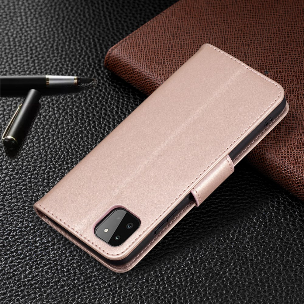 Samsung A22 5G rausvas Tracy K.FLEXI dėklas Drugeliai 6