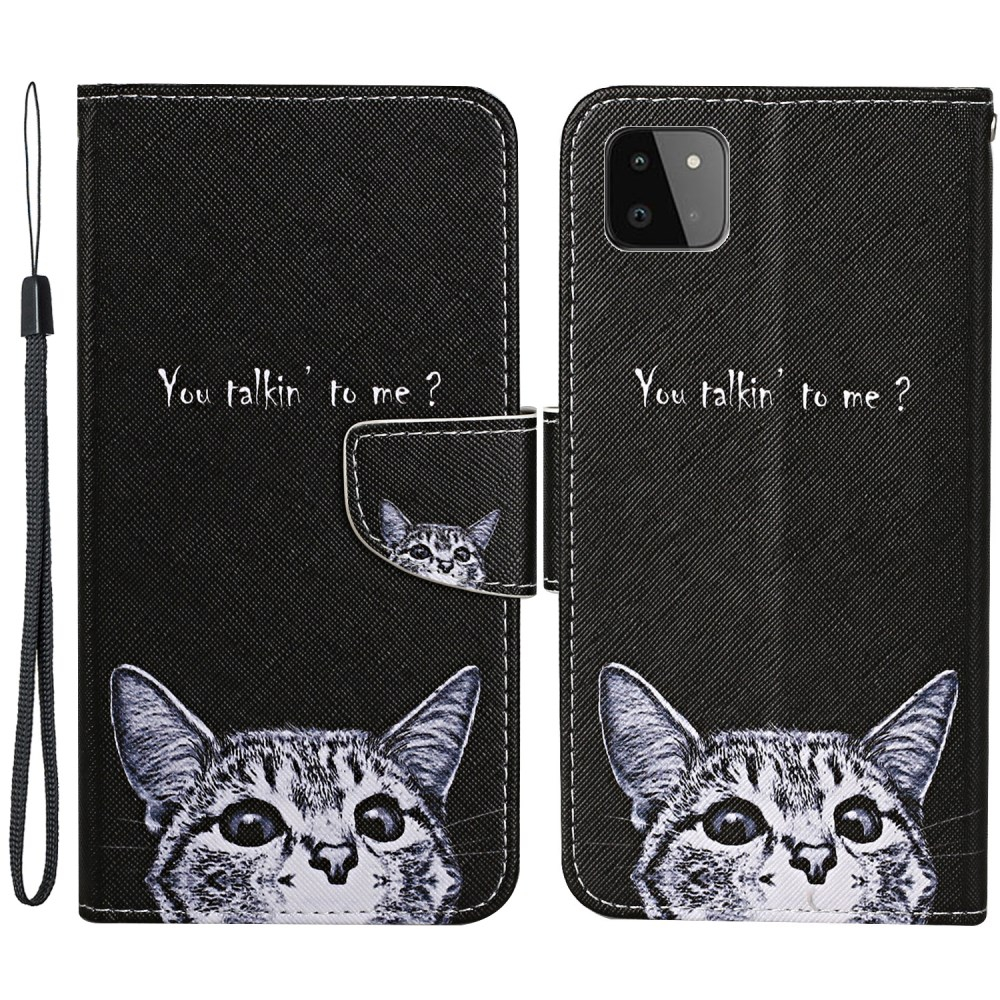 Samsung A22 5G tracy fashion dėklas Cat&Words