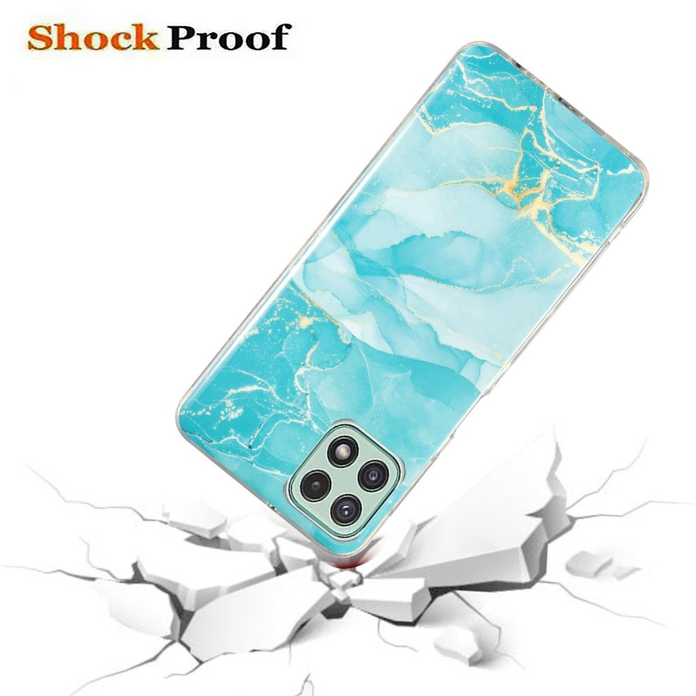 Samsung A22 5G Tracy nugarėlė Light Blue 2