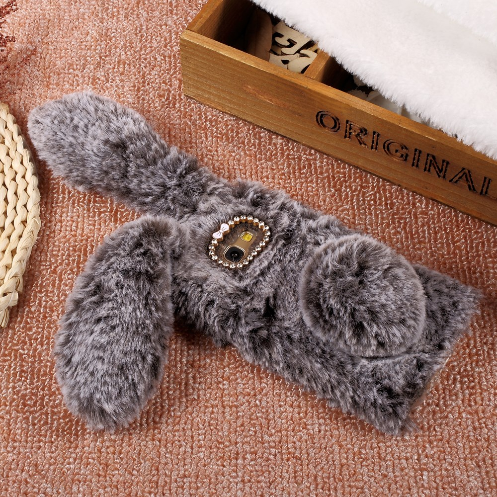 Samsung A3 2017 ruda nugarėlė Fluffy rabbit 2