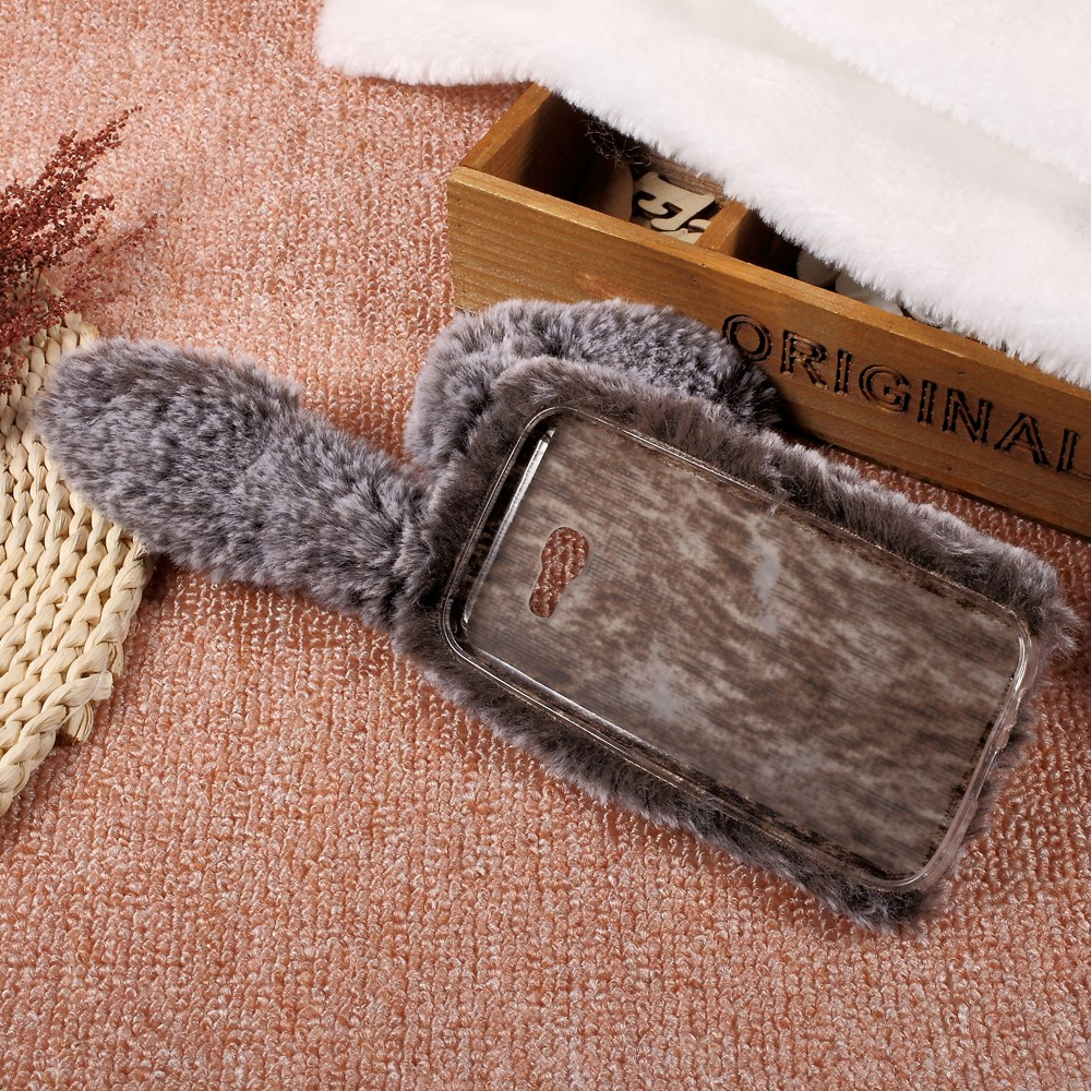 Samsung A3 2017 ruda nugarėlė Fluffy rabbit 3