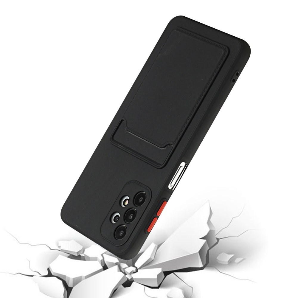 Samsung A32 Tracy juoda nugarėlė SOLID WITH CARD SLOT 4