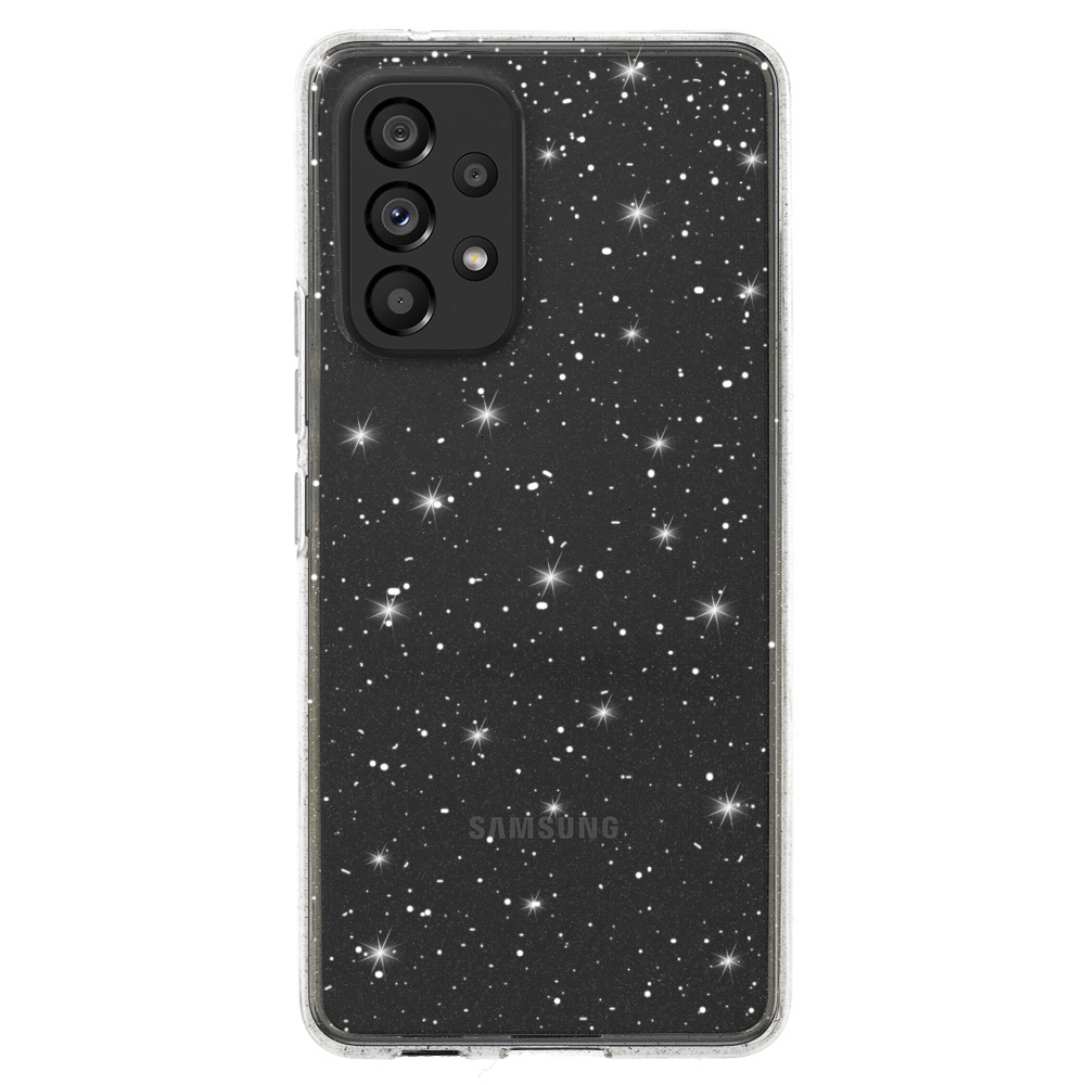 Samsung A33 5G skaidri Crystal Glitter nugarėlė 1