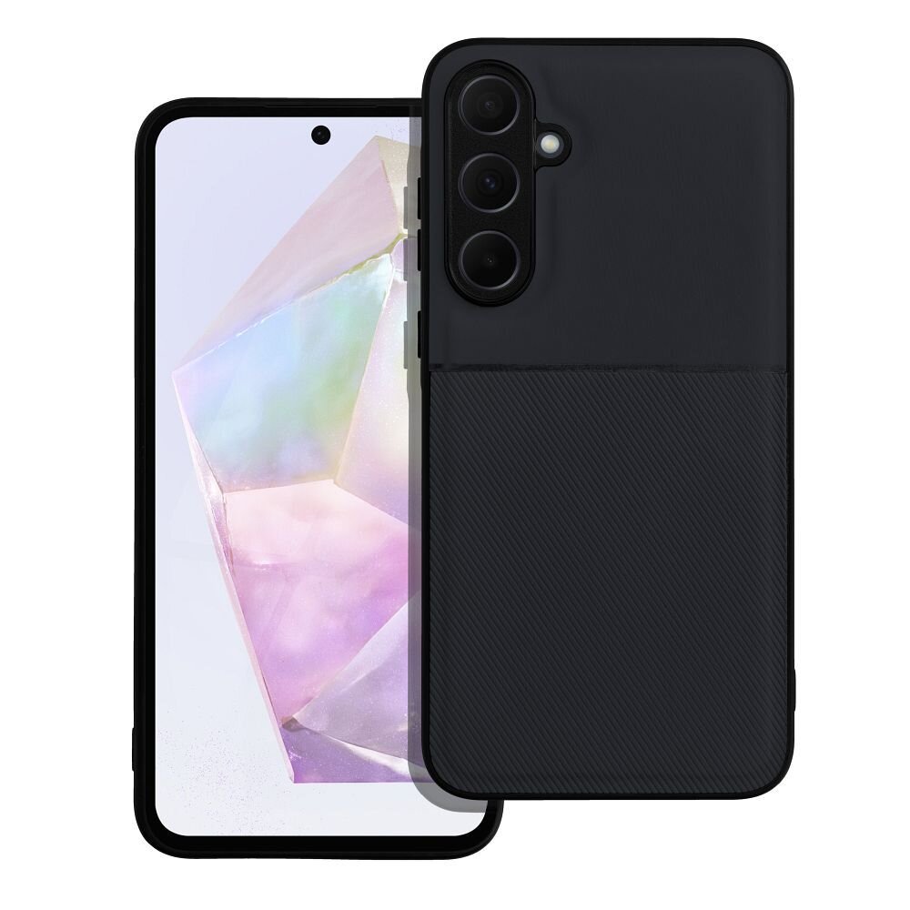 Samsung A35 5G black NOBLE nugarėlė