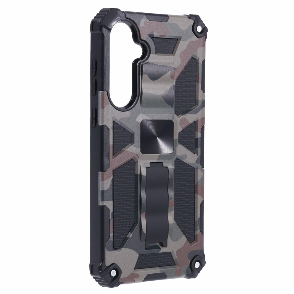 Samsung A35 5G green camouflage ARMOR METAL nugarėlė 2