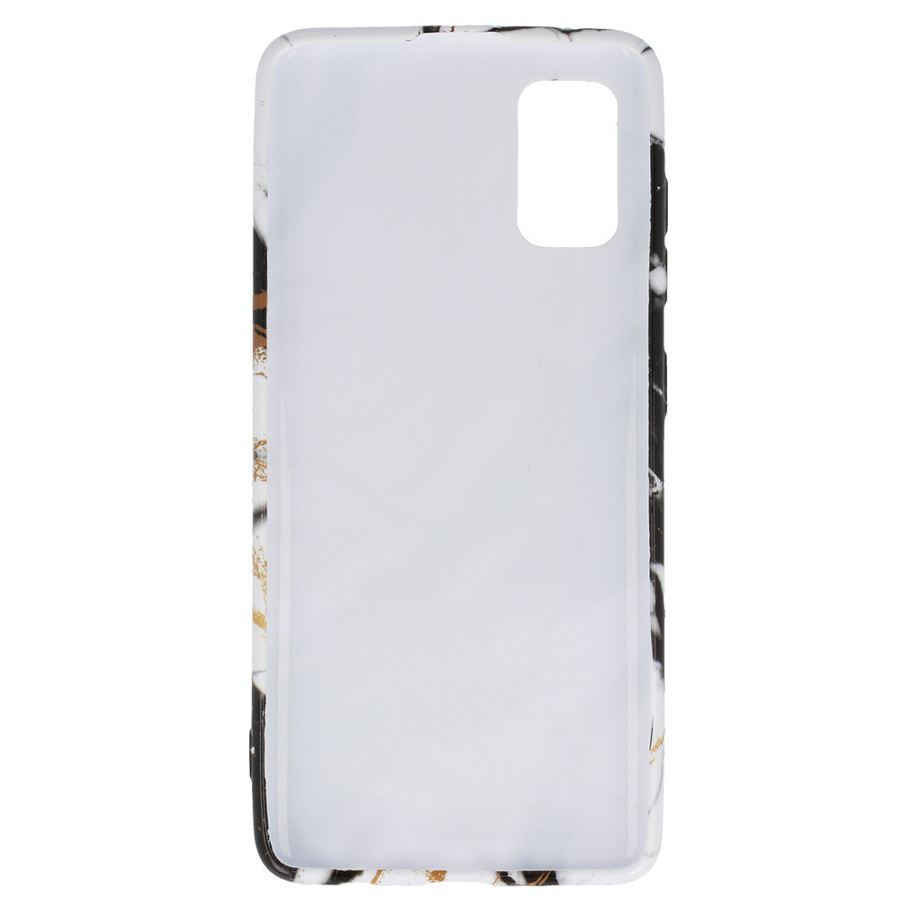 Samsung A41 MARBLE SILICONE nugarėlė Design3 2