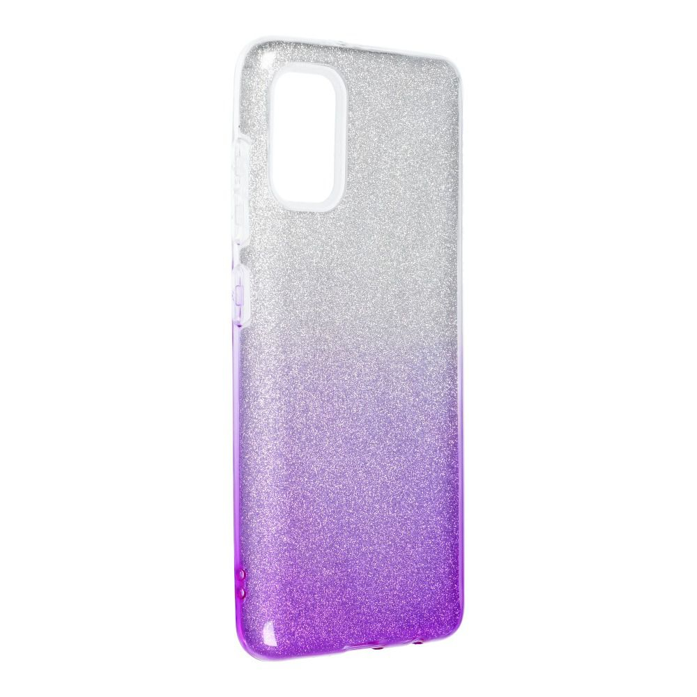 Samsung A41 violetinė GLITTER3 nugarėlė