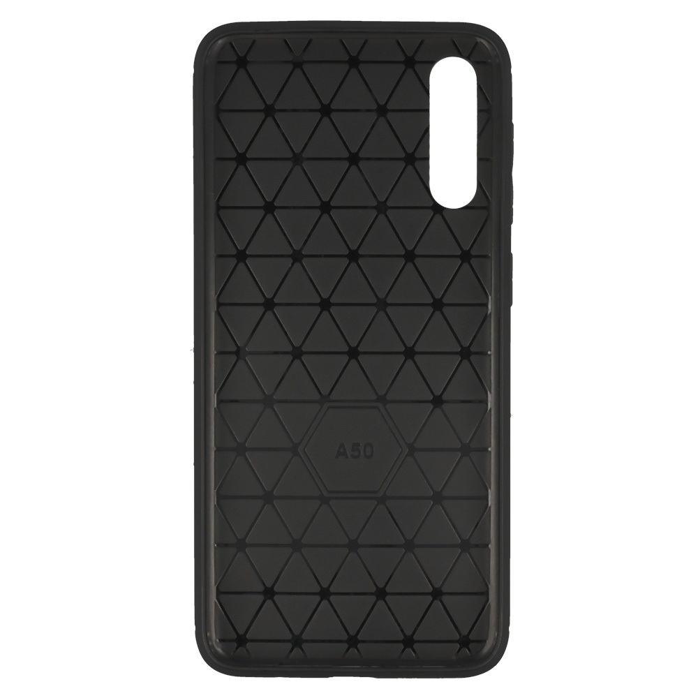 Samsung A50 juoda LYGCARBON nugarėlė 2