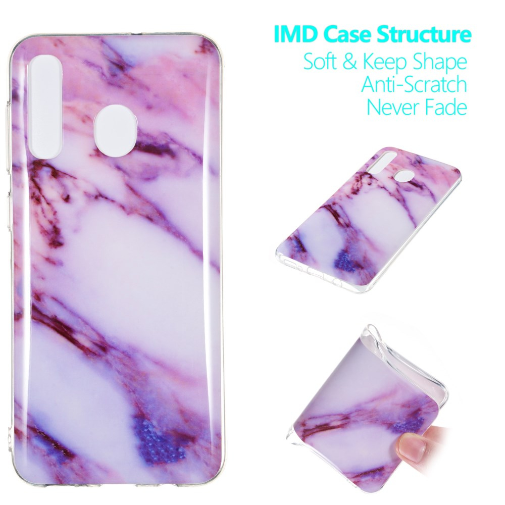 Samsung A50 Tracy nugarėlė Purple Marble
